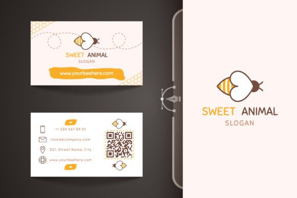 Download Bee Template Business Card - Card Collection