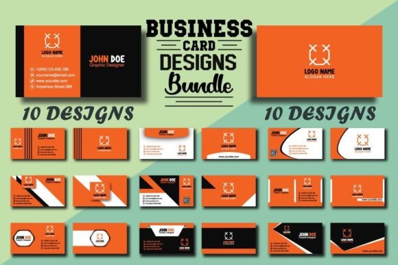 Download Business Card Designs Bundle - Card Collection