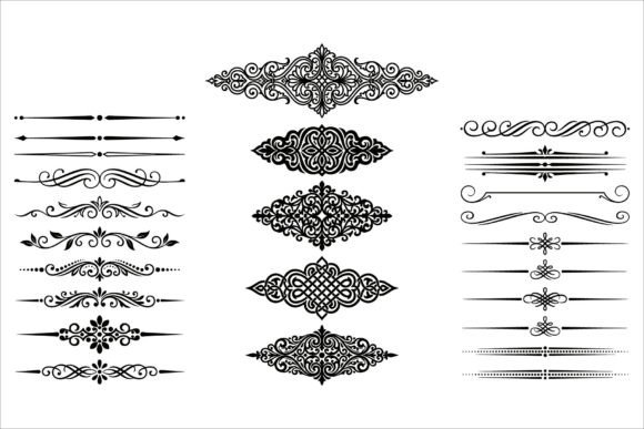 Download Elegant Flourish Divider Bundle - Elegant Collection