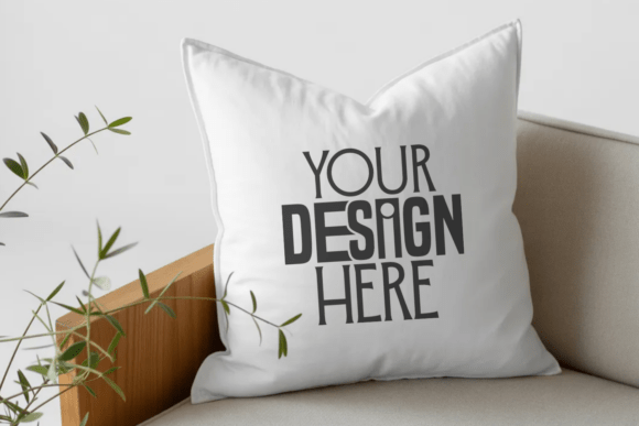 Download White Throw Pillow Mockup - Premium Resources
