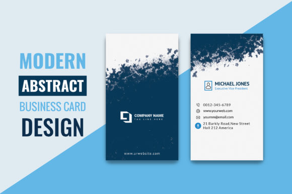 Download Modern Abstract Business Card Design - Card Collection