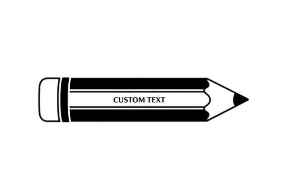 Download Customizable Pencil Icon for Teachers - Customizable Collection