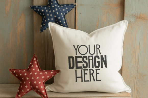 Download 4th of July Pillow Mockup - Premium Resources