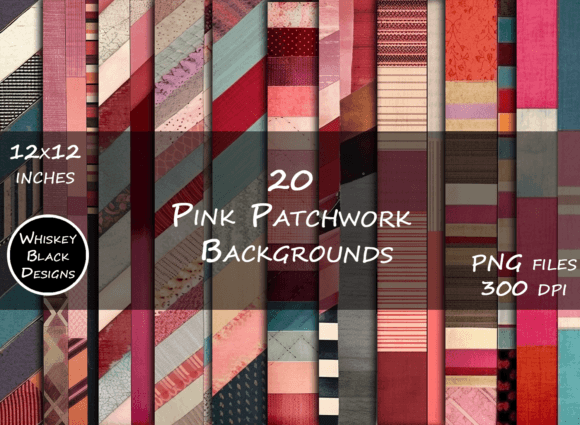 Download Pink Patchwork BoHo Background Papers - Boho background Collection